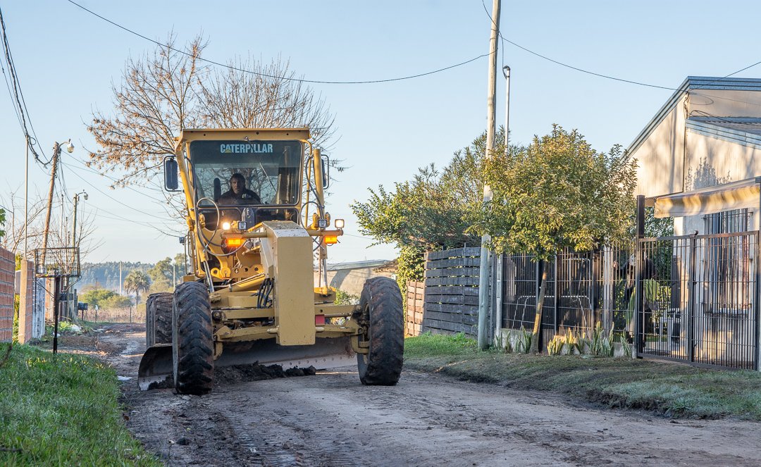 Obras públicas continúa trabajando en diferentes calles de la ciudad ...